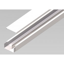 Canaleta metálica 100 mm x 40 mm